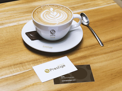 Prestige | Italian Food brand caffe cappuccino design logo logo design