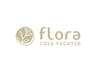 Flora | Casa Vacanze amalficoast brand branding corporate identity design logo logo design typography vector