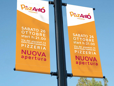 Pizzantò | Pizzeria brand branding corporate identity design food graphic design graphic designer italian food logo logo design logo pizza pizza type typography vector