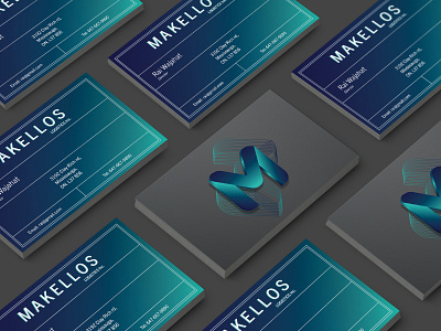 Makellos Logistics Inc. | Branding brand design brand identity branding branding concept business card businesscard graphicdesign identity logo logo design