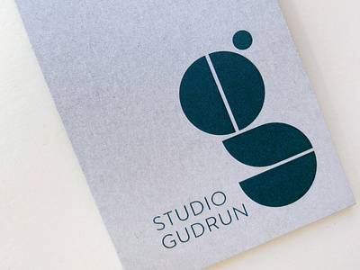 Studio Gudrun Business Cards branding business card design design graphic design identity design logo typography