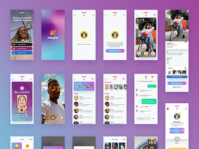 Dating App UI Template