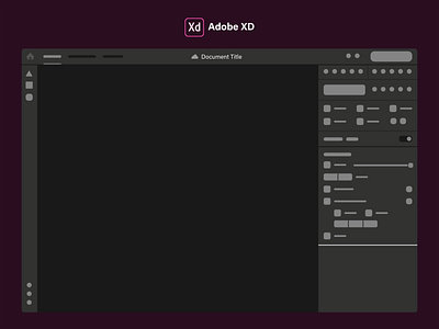 Adobe XD Darkmode