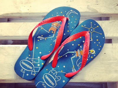Starwriters Flip-flops