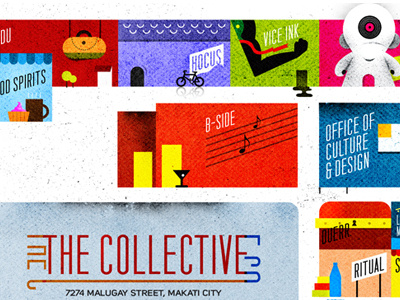 The Collective illustration map philippines