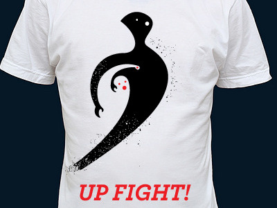 U.P. Fight apparel illustration shirt up