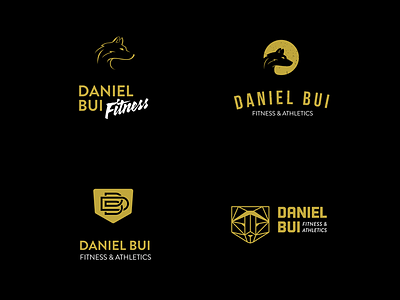 Daniel Bui logo ideas branding logo powerful shield wolf