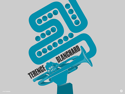 Terence Blanchard art artwork design digital illustration gig poster graphic design illustration poster terenceblanchard