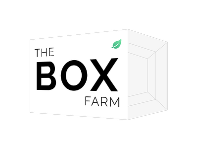 Container Farming Logo branding design icon logo web