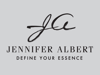 Jennifer Albert balayage brand hair identity logo nyc stylist