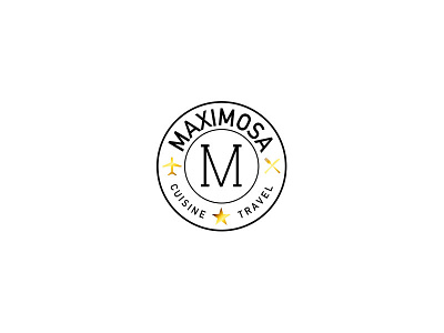 Maximosa Logo Concept 3 business design gold icon identity logo monogram online type