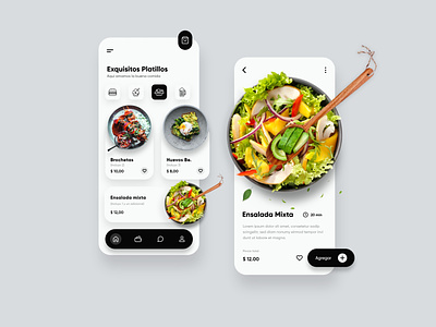 Food: App Design app app design dailyui ui uidesign uiinspiration uiux uiuxdesign ux