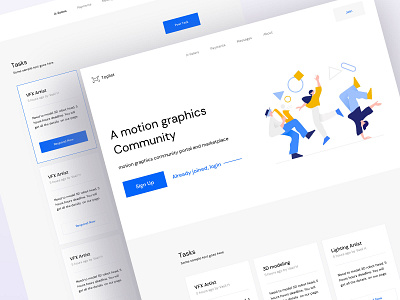 Toplist - Landing Page