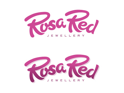 Rosa Red Branding branding logo typography