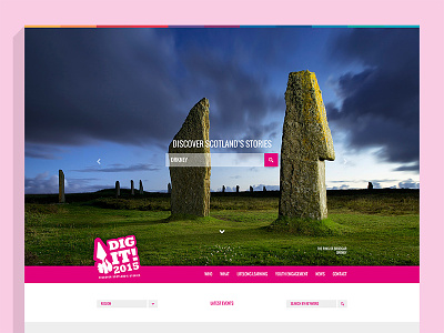DigIt 2015 design ui website