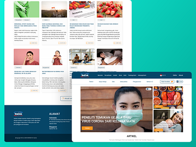 Web YesDok Redesign adobe xd health redesign ui ux web design
