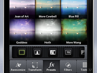 Camera Awesome - Presets in Editor app awesome camera ios iphone mobile tabs