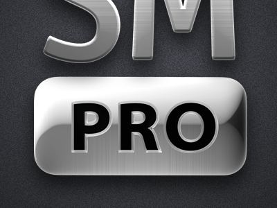 SmugMug Pro Badge 3d badge brand logo