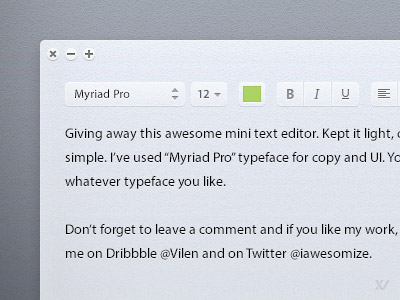simple text editor for mac