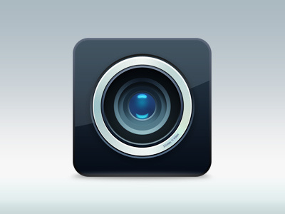 iPhone Camera App Icon camera icon ipad iphone lens