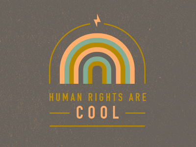 Rainbow flat gay human rights icon lgbt lightning modern pride rainbow texture typography vector