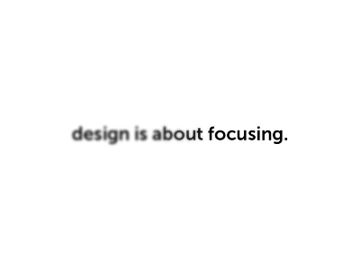 Design is...