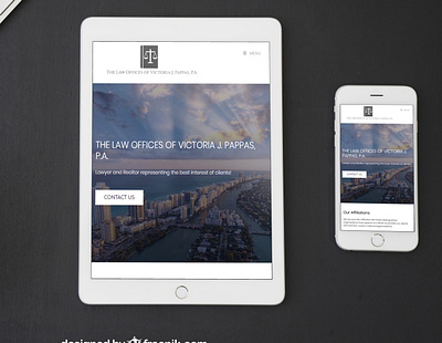 Lawyer & Attorney - Law Firm website ipad mockup accountant advocate attorney barrister business consultant corporate counsel justice law law firm lawyer legal office responsive solicitor