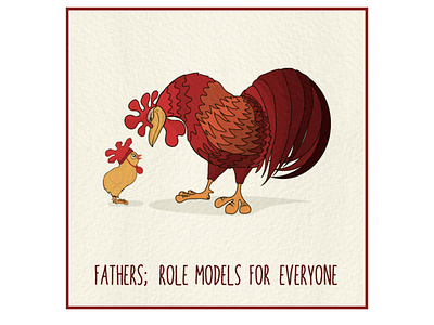 Father's day postcard