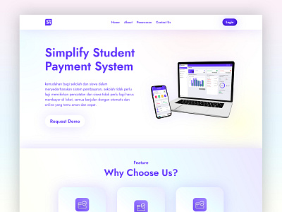 Sion Landing Page branding design ui ux website