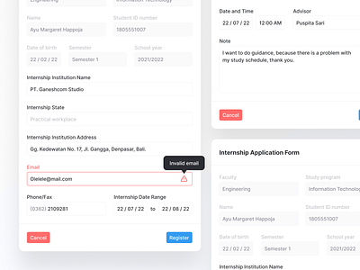 Basic form with disabled input admin forms ui ux website