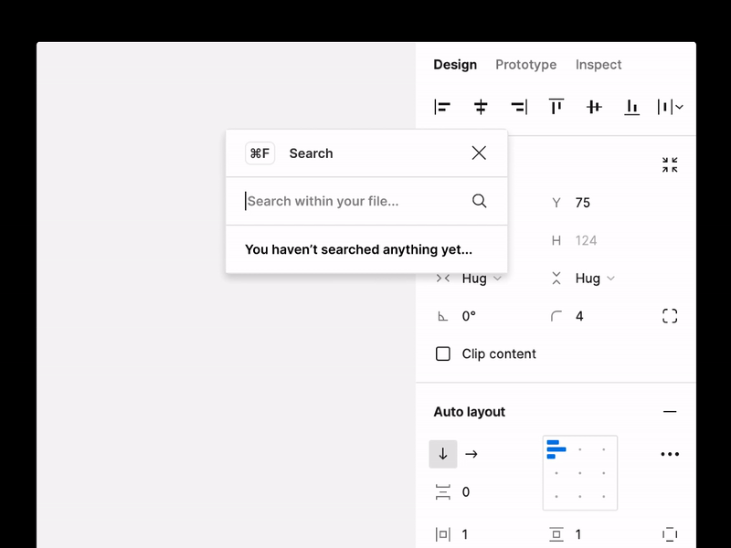 Finder plugin in Figma design figma plugin ui ux