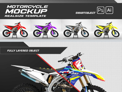 suzuki RMZ 450 mockup