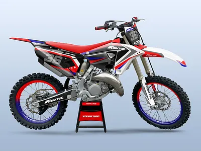 FANTIC 125 250XX 2021 bike design enduro fantic graphics motorcross mx wrap