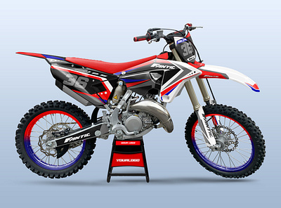FANTIC 125 250XX 2021 bike design enduro fantic graphics motorcross mx wrap