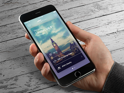 Traveling App app companion iphone iphone6 london photo smooth soft travel uk