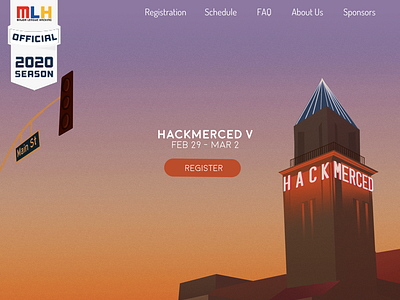 HackMerced V Landing Page