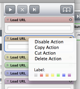 Adding Labels to Fake applescript automation browser fake mac osx