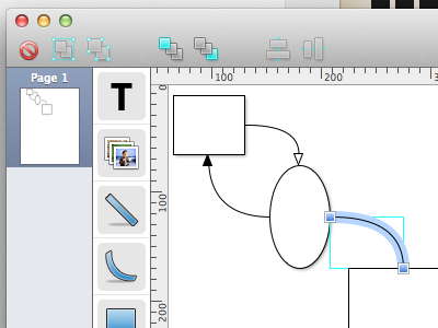 New in Shapes 2.5 - Arcs! cocoa mac osx shapes