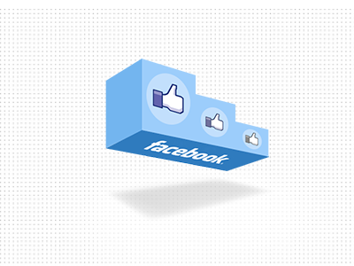 Facebook Like Podium design facebook icon like pank pank.in pankaj pankdesigns podium ranking