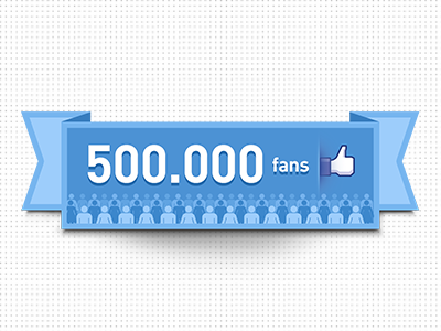 500k Fans