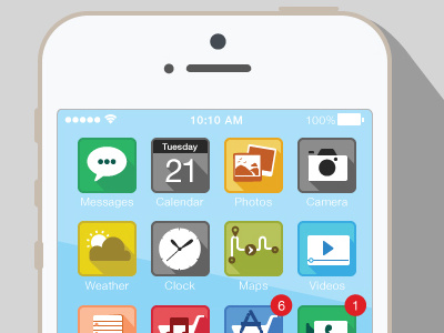 iOS7 flat icons flat icons graphic design iconography icons ios7 pankdesigns
