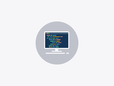 Programming code coding computer design graphic icon iconography program programming