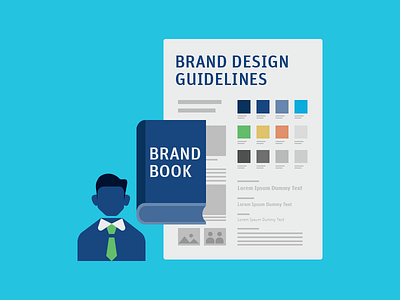 Client & Brand Guidelines brand book brand guidelines client design graphic icon
