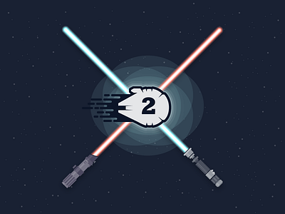 2 Dribbble invites + Star Wars