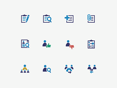 Banking Icons add approve attach banking document edit icons lead merge partners reject search