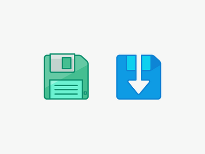 Save Icon - Convention vs Evolution download floppy disk iconography save