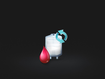 { Empty Blood Bag } blood bag graphic design icon design icons instruments lab liquid medical pank.in pankaj juvekar pankdesigns