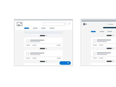 Various Screens design system screen types ui ux wireframe