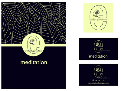 Branding for a project about meditation