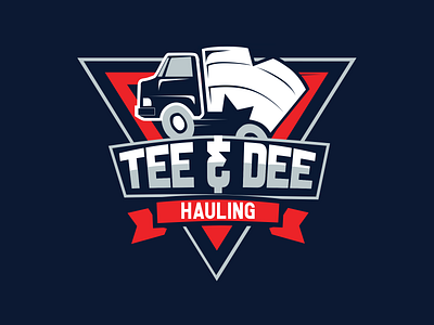 Tee & Dee Logo branding logo vector